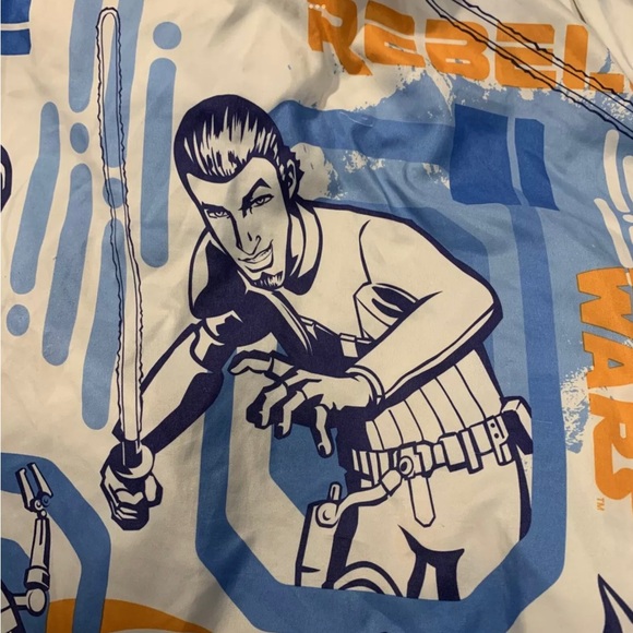 Star Wars Rebels Full Size Fitted Sheet Kids Bedding Chopper Ezra Kanan Zeb - Picture 4 of 12